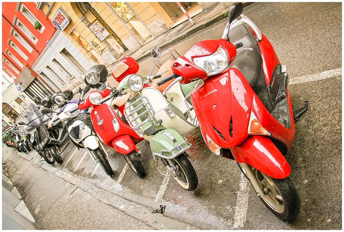 Motorbikes in Trieste