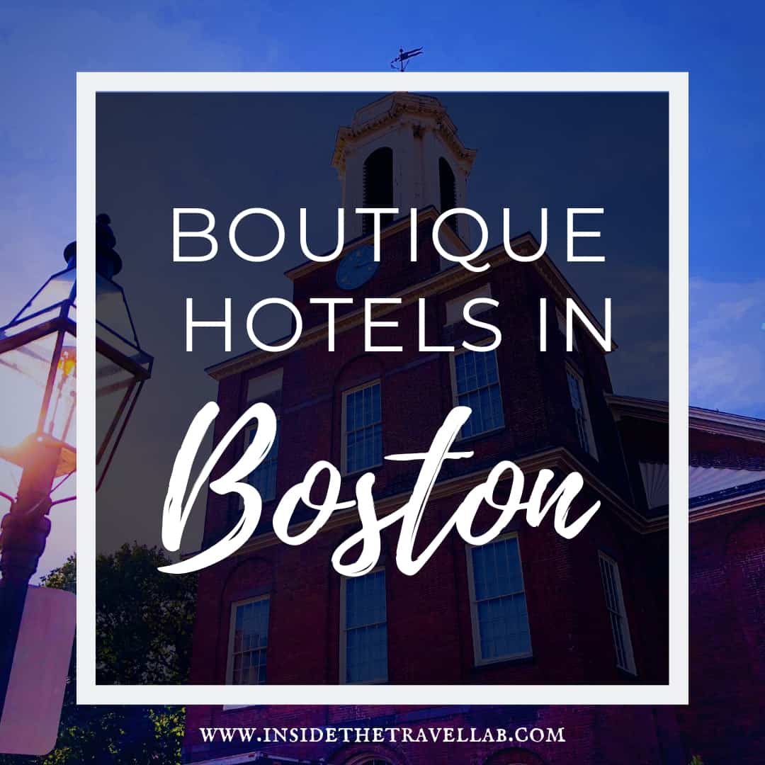Boutique hotels in Boston