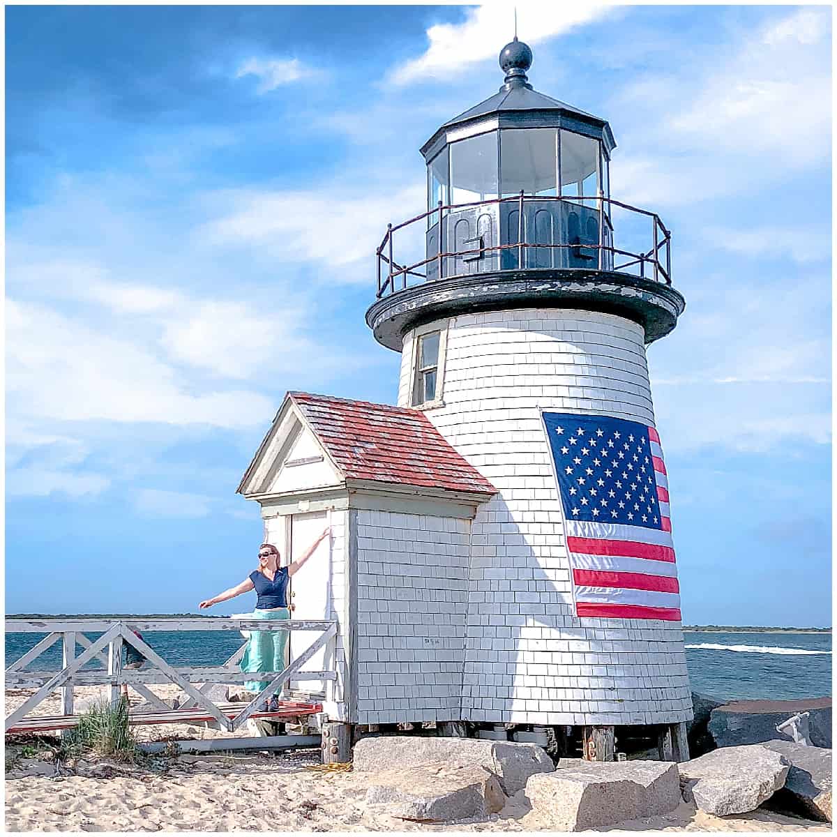 Things to do in Nantucket, Brant Point Lighthouse Nantucket Massachusetts