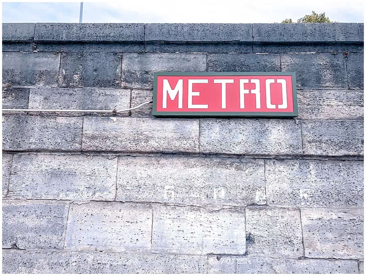 The Metro in Paris is Easy to Use and Well Signposted