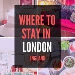 Where to stay in London England