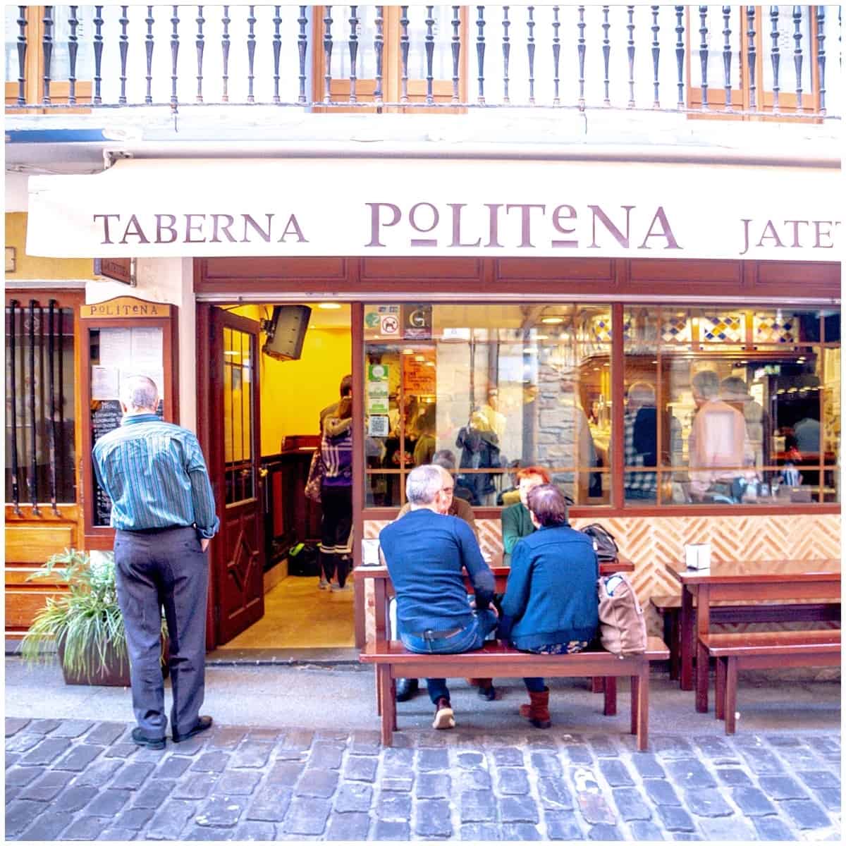 Taberna politena square image in Donostia San Sebastian