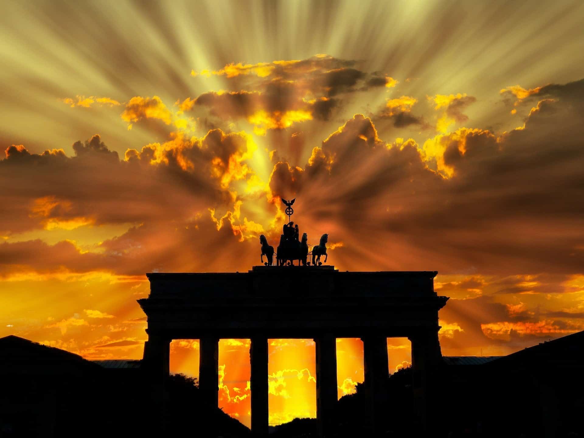 Brandenburg Gate in Berlin - 24 hours in Berlin in one day