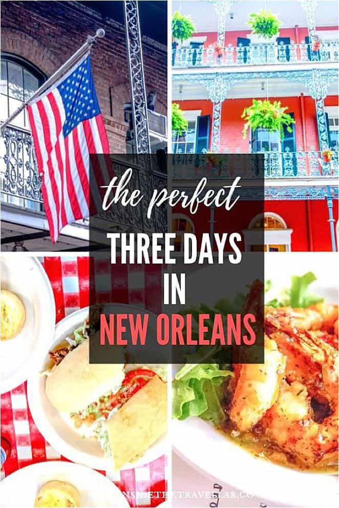 New Orleans Itinerary for three days. Plan your perfect New Orleans Itinerary with this easy guide to things to do in New Orleans and where to stay. #NewOrleans #Itinerary #USA #Louisiana 