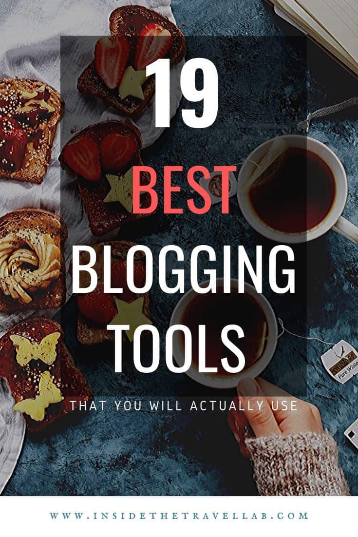 Best blogging tools for beginners and intermediates and pros. Find blogging software to supercharge your blog. #blogging #tips