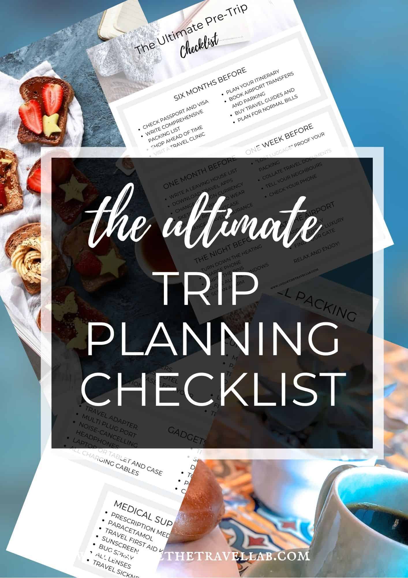 The Only Travel Checklist and Preparation Guide You Need For 2020