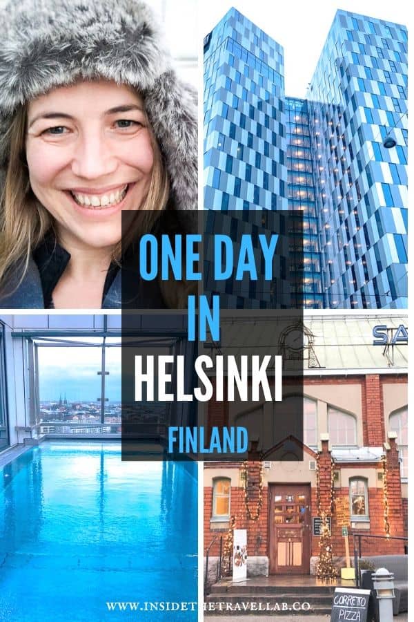 One day in Helsinki Finland