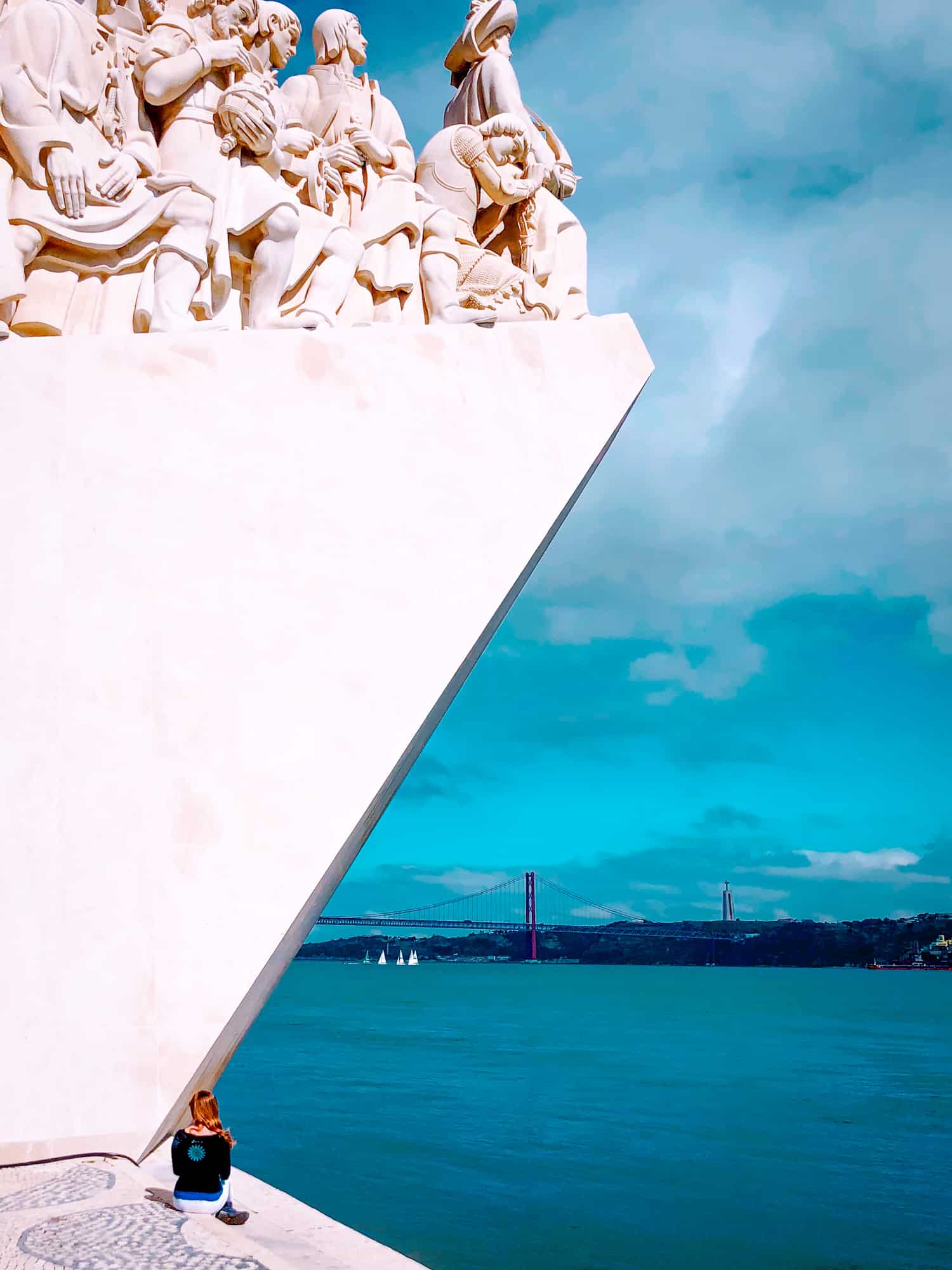 Portugal - Lisbon - Belem - Discoveries Monument
