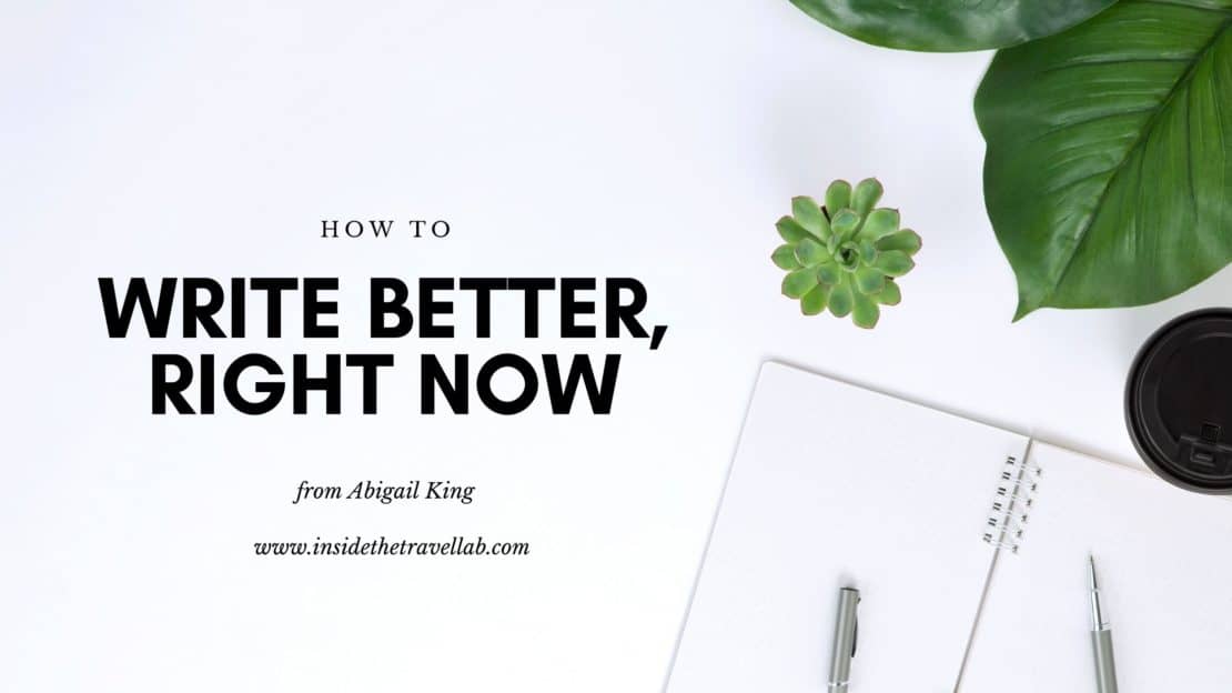 Write Better Right Now Cover Image