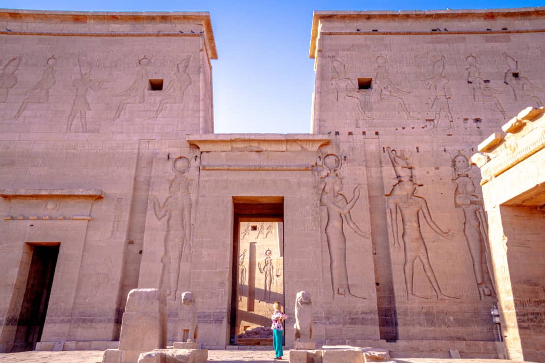 Inside the Travel Lab Luxury Travel Blog from Abigail King standing in Egypt