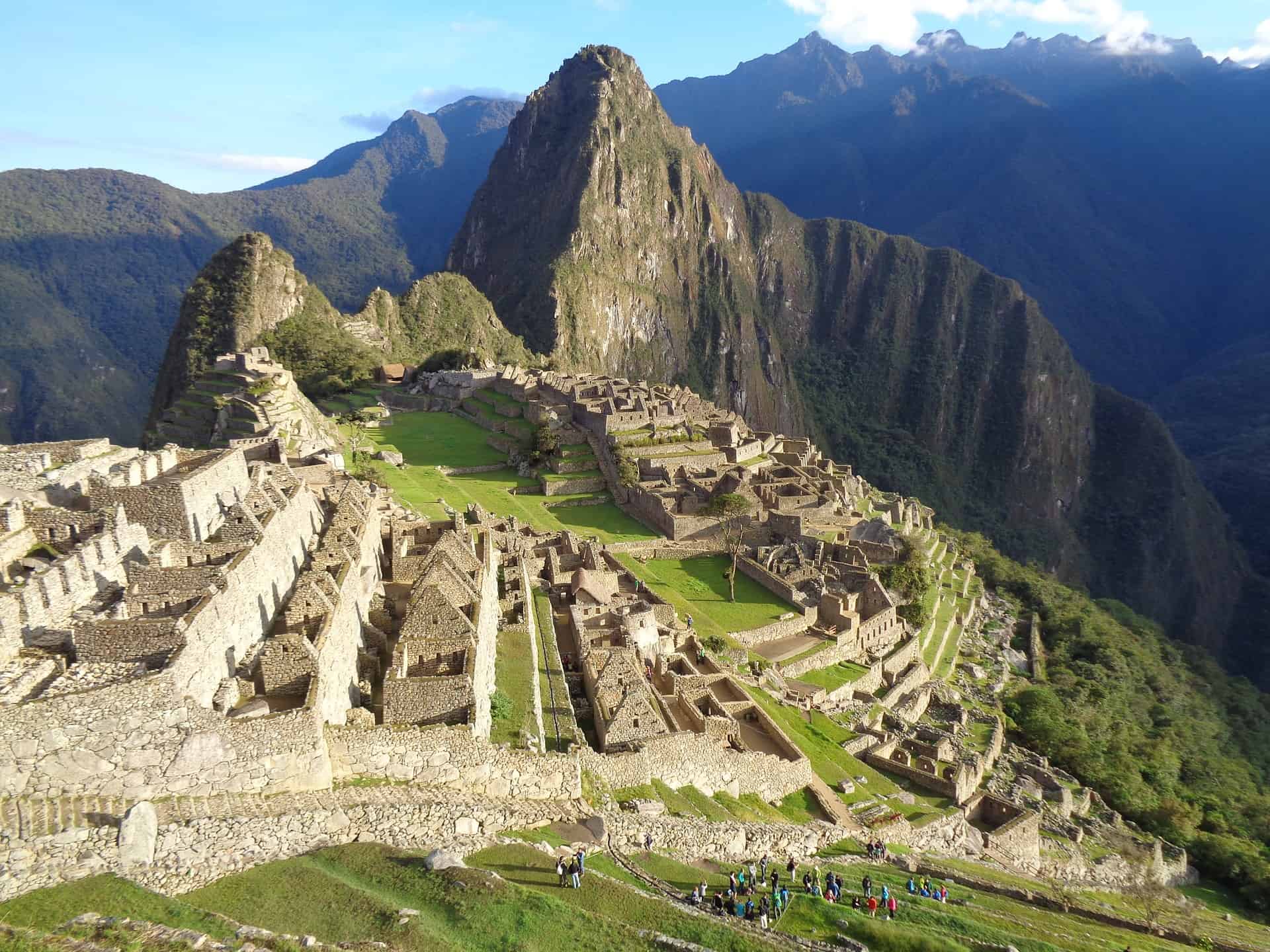Bucket list for families - Machu Picchu overall view in the Andes