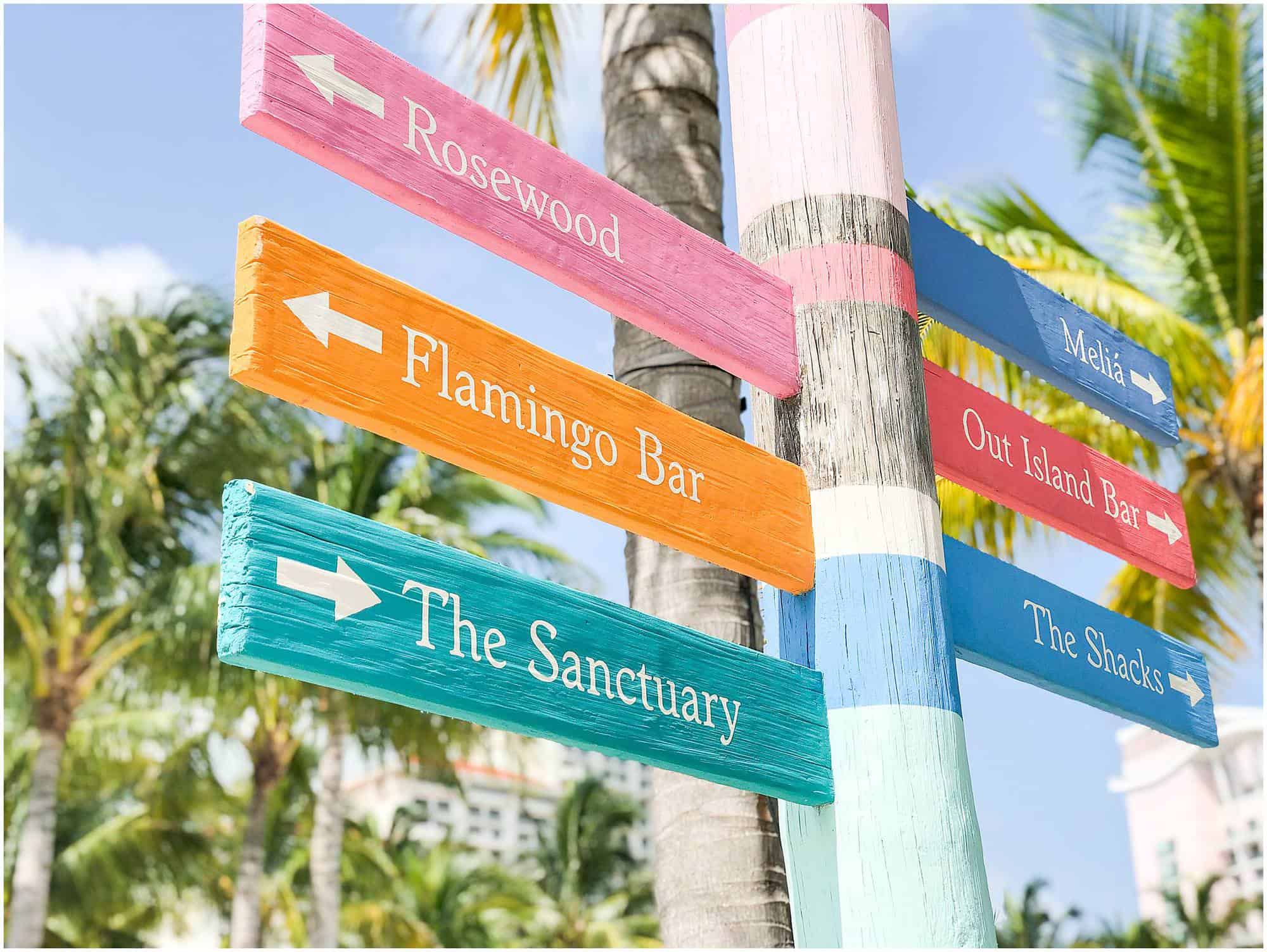 Bahamas - Nassau - Baha Mar Signpost