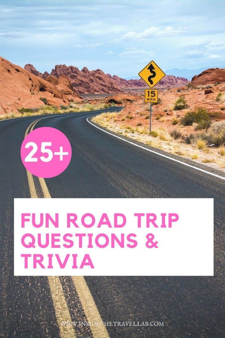 Fun Road Trip Questions & Trivia Cover Image
