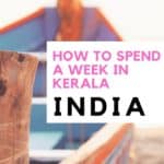 7 Day Itinerary Kerala India Cover Image