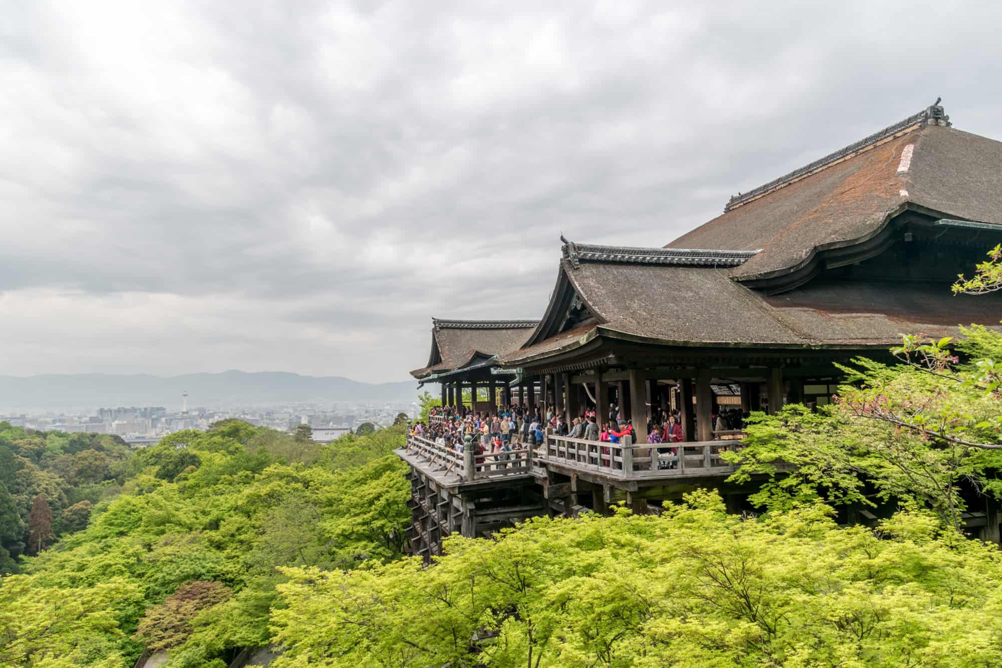 Japan - Kyoto - Kiyomizudera-Temple Exterior