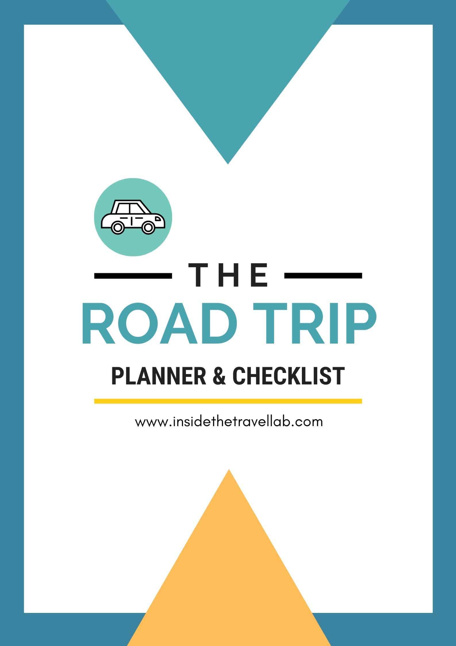 Road Trip Planner & Checklist Cover