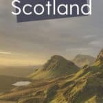 Scotland wild landscapes and Scotland travel guide cover