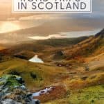Scotland Travel Guide - Scotland road trip itineraries