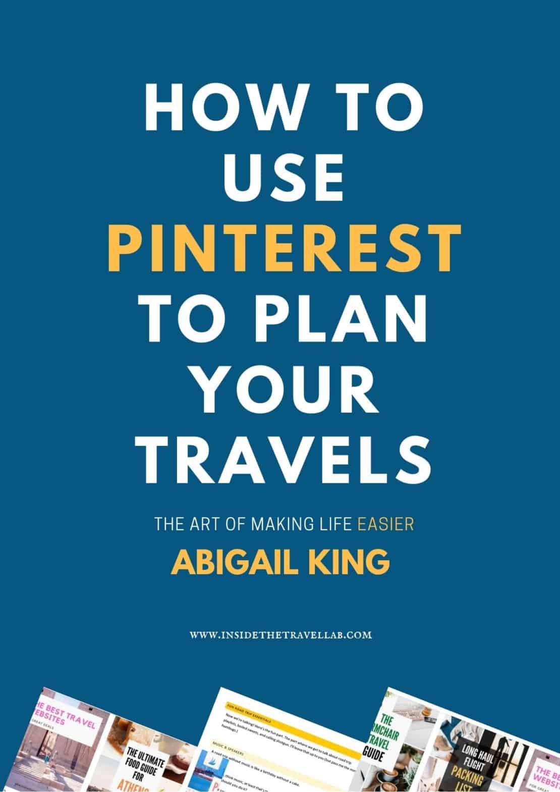 How to use Pinterest to plan your travels