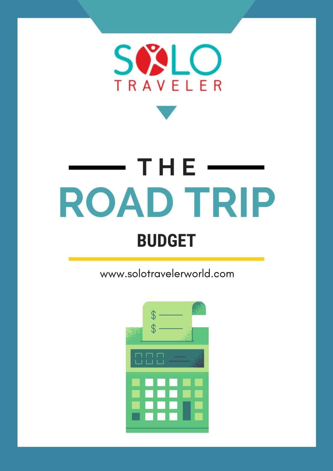 Solo Traveler Road Trip Budget Cover