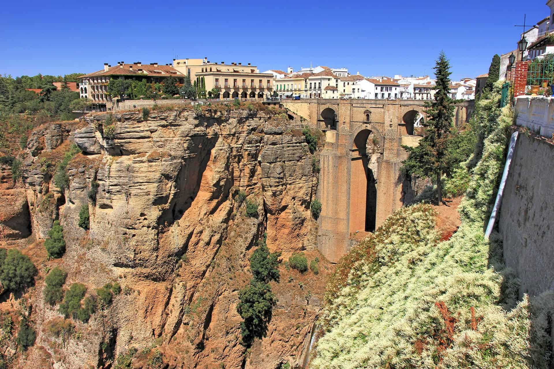 Spain - Andalusia - Ronda - landscape view