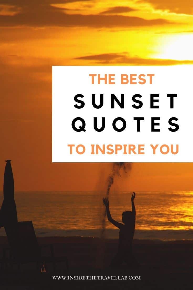 Best sunset quotes to inspire you