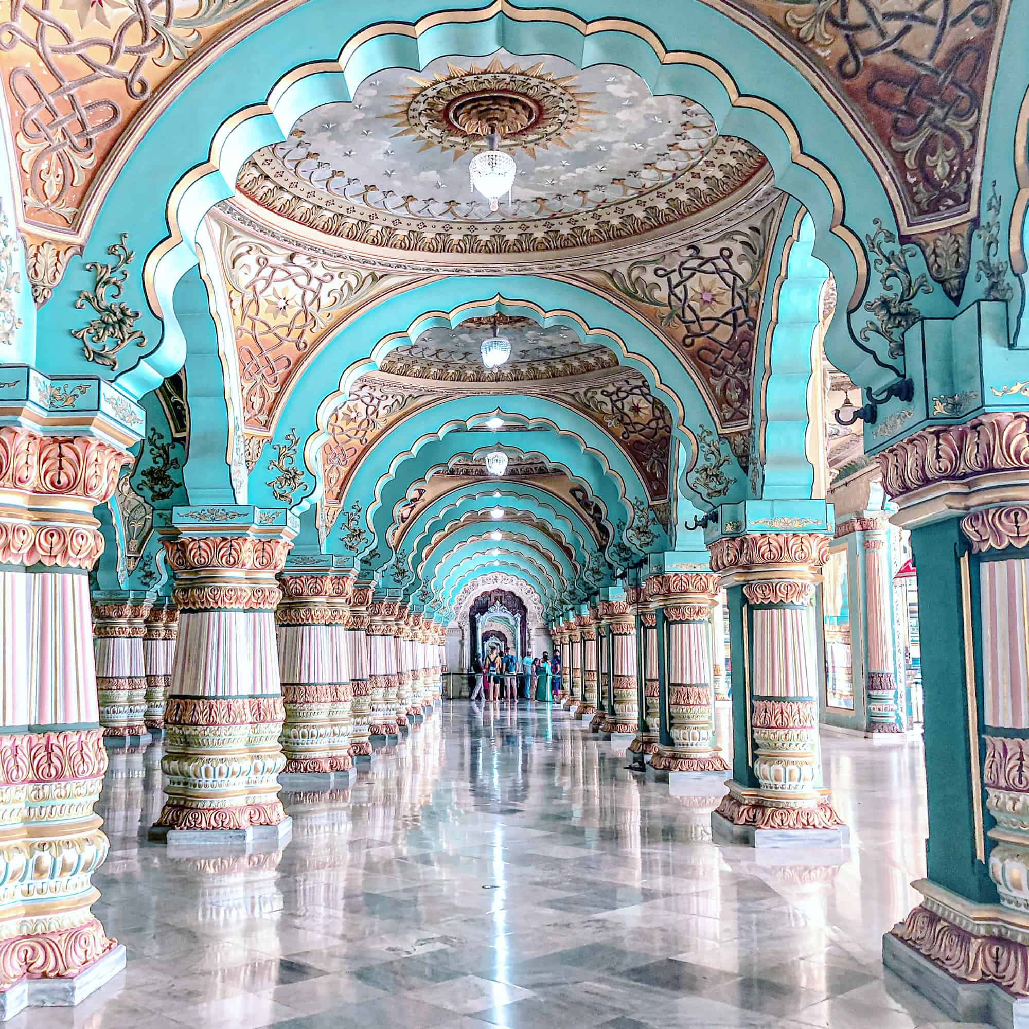 India - Karnataka - Mysore Palace-Durbar Hall