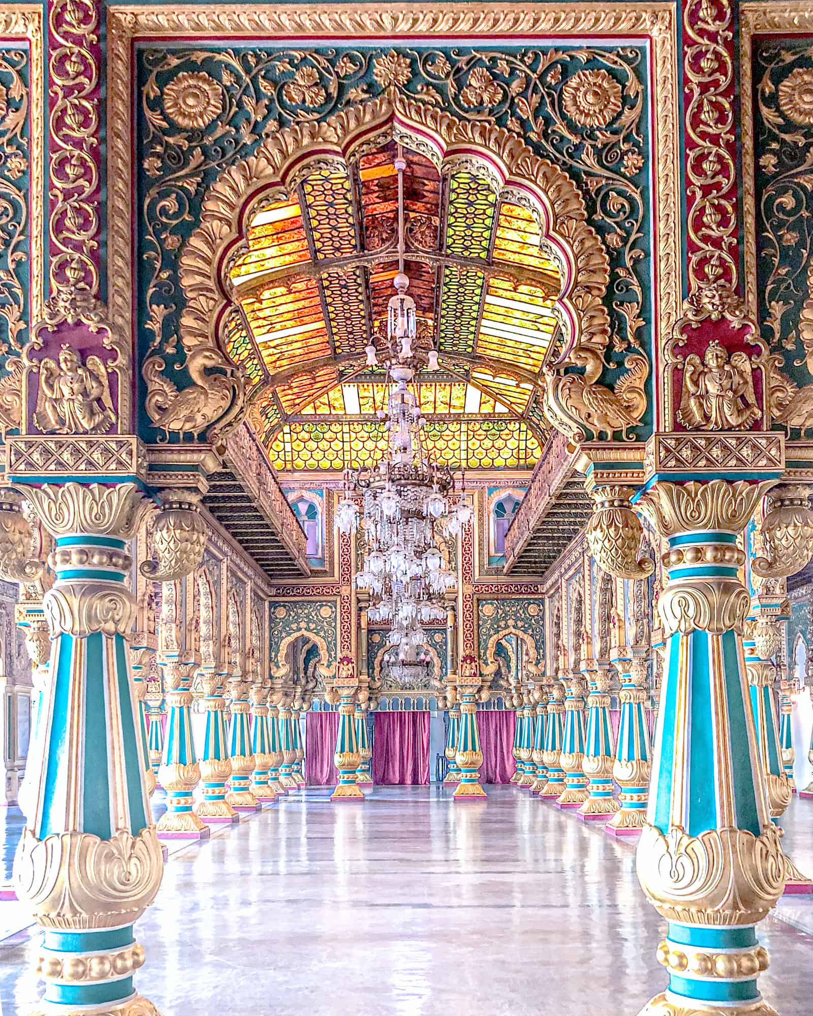 India - Karnataka - Mysore Palace- Interior