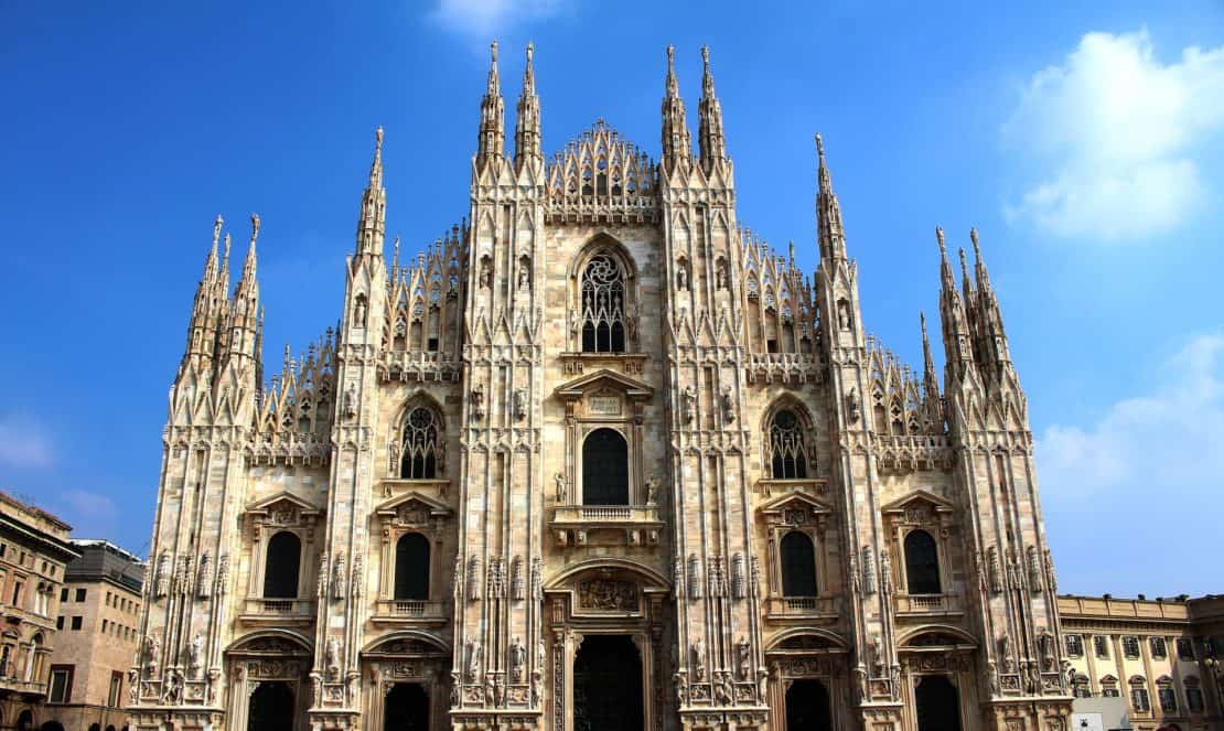 Italy - Milan - Duomo cathedral facade