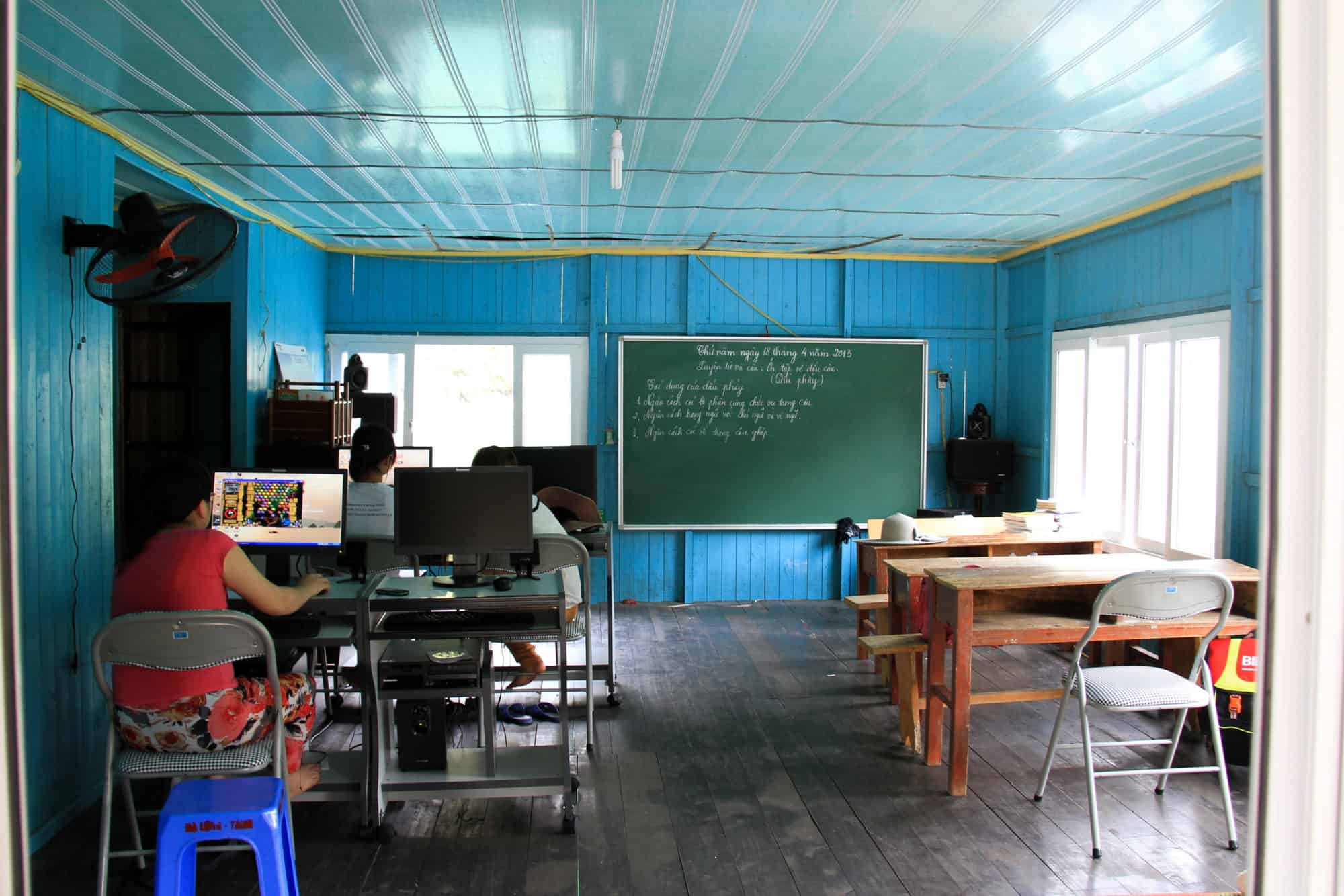Vietnam - Halong Bay - Vung Vieng Schoolroom