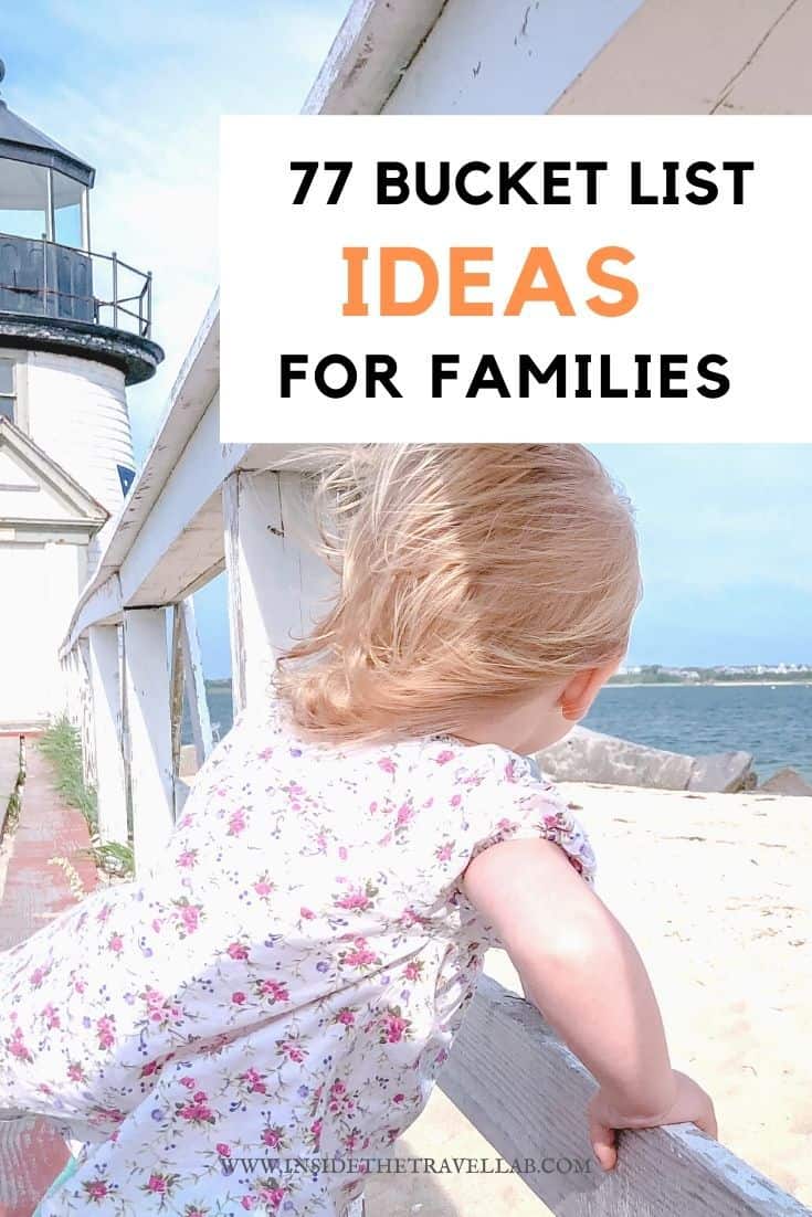 Bucket List Ideas for Families