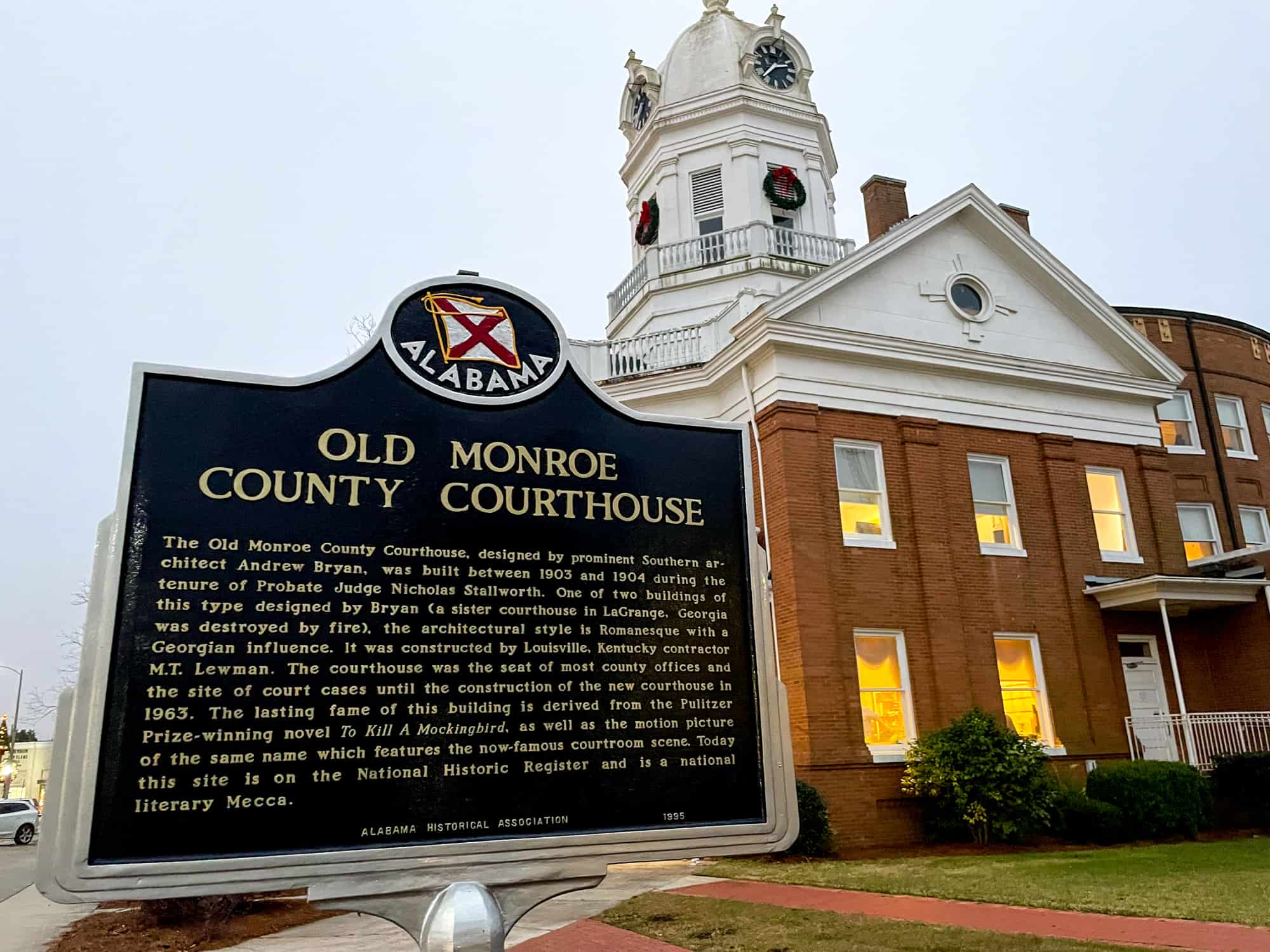 USA - Alabama Road Trip - Monroeville - To Kill a Mockingbird Courthouse