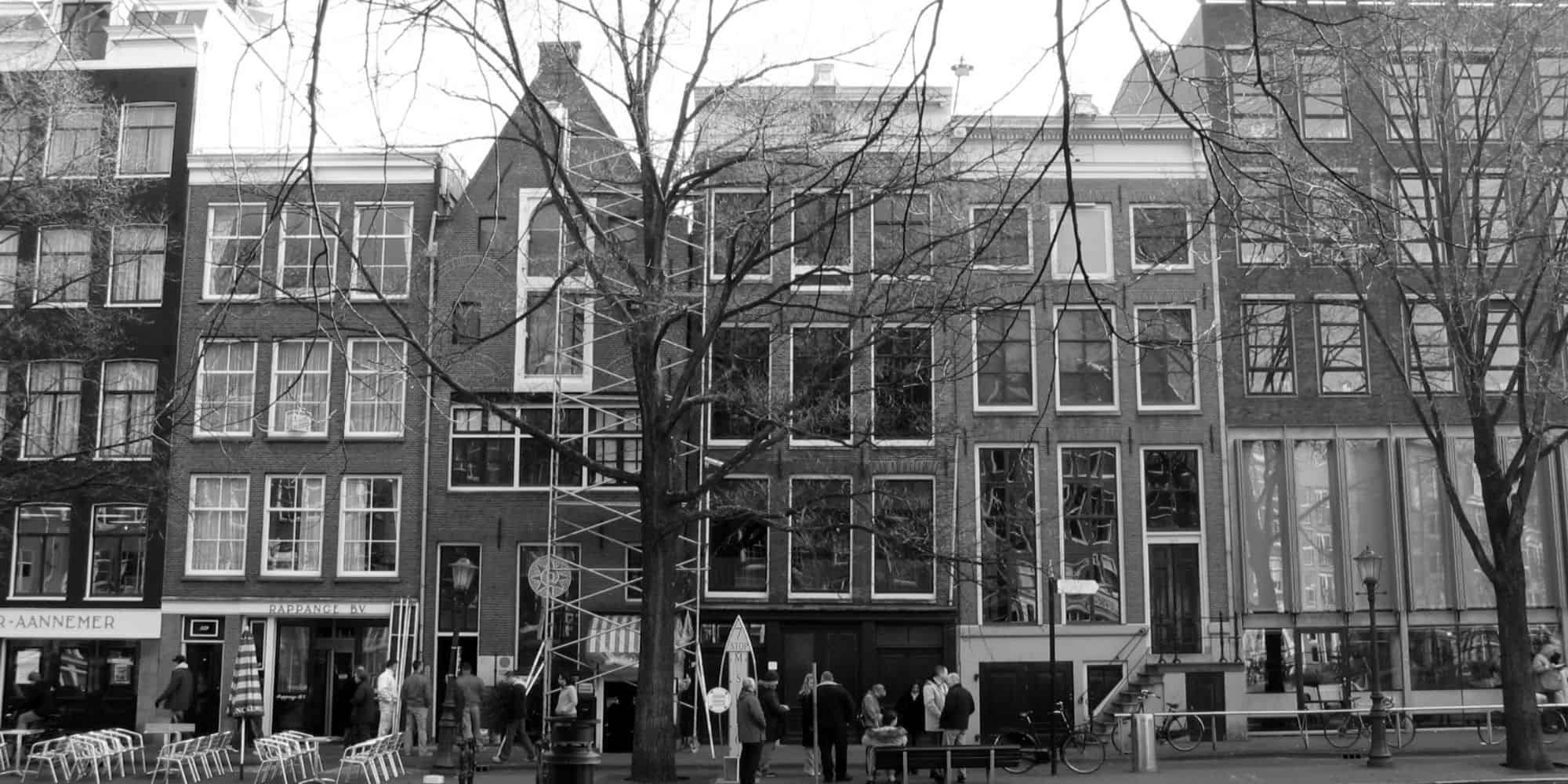 Dark tourism - Anne Frank house in Amsterdam
