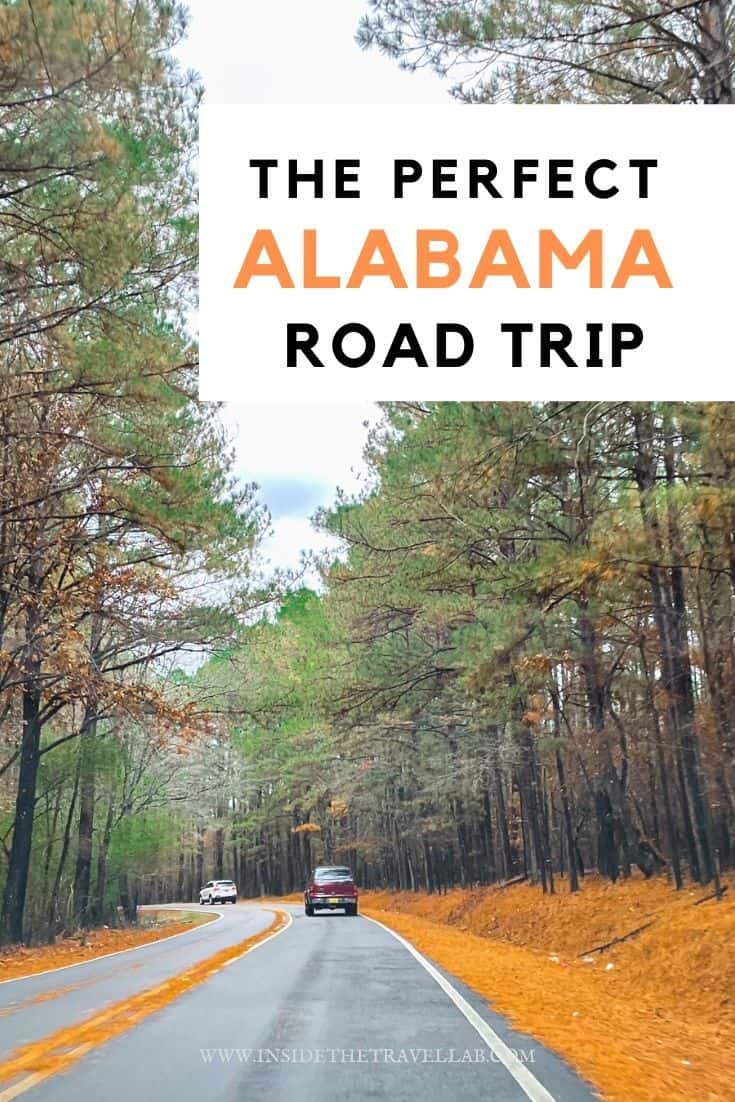 Driving Alabama - perfect road trip Alabama itinerary