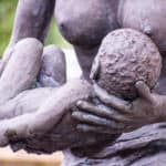 Dark tourism - Whitney Plantation brings the past to live with a statue of a woman burying her baby