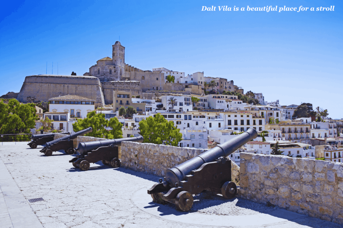 Dalt Vila old town in Ibiza, Spain - interesting facts about Ibiza