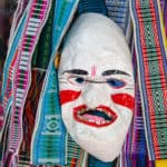 Ecuador - Quito - buying a traditional souvenirs in Ecuador