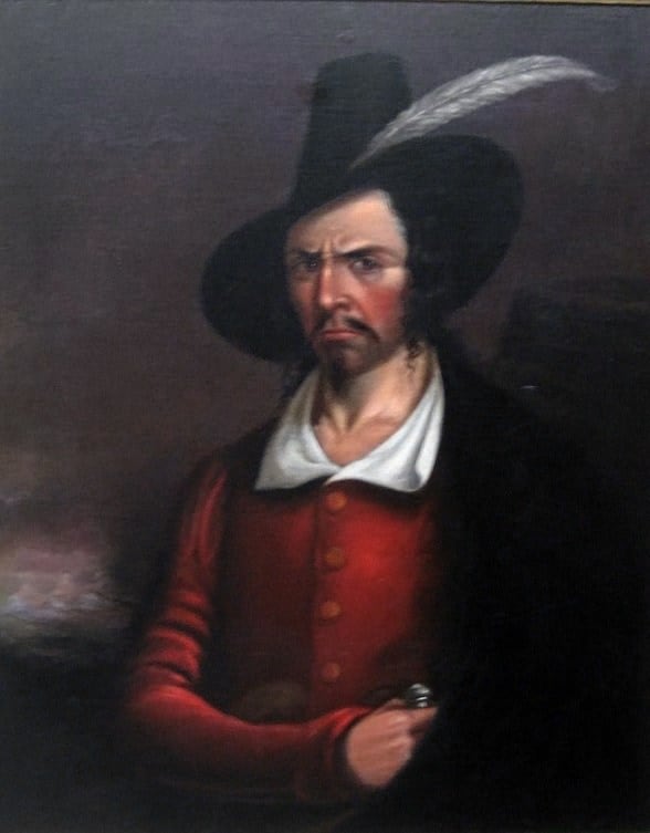 Pirates Alley New Orleans - Anonymous_portrait_of_Jean_Lafitte,_early_19th_century,_Rosenberg_Library,_Galveston,_Texas