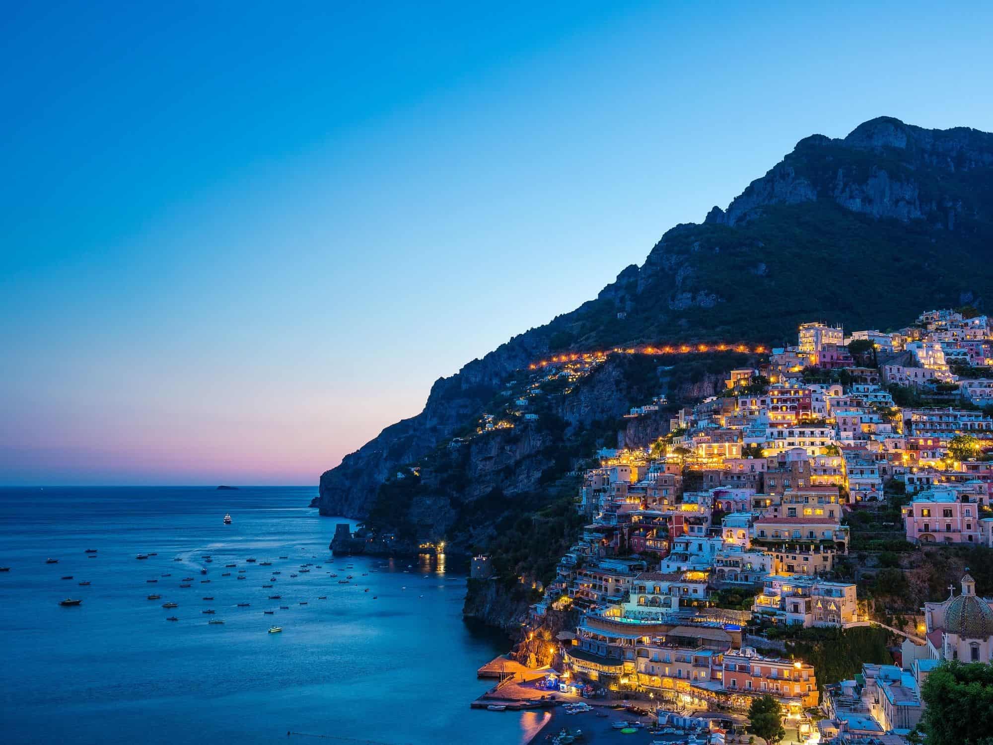 Best sailing Europe destinations - Amalfi Coast