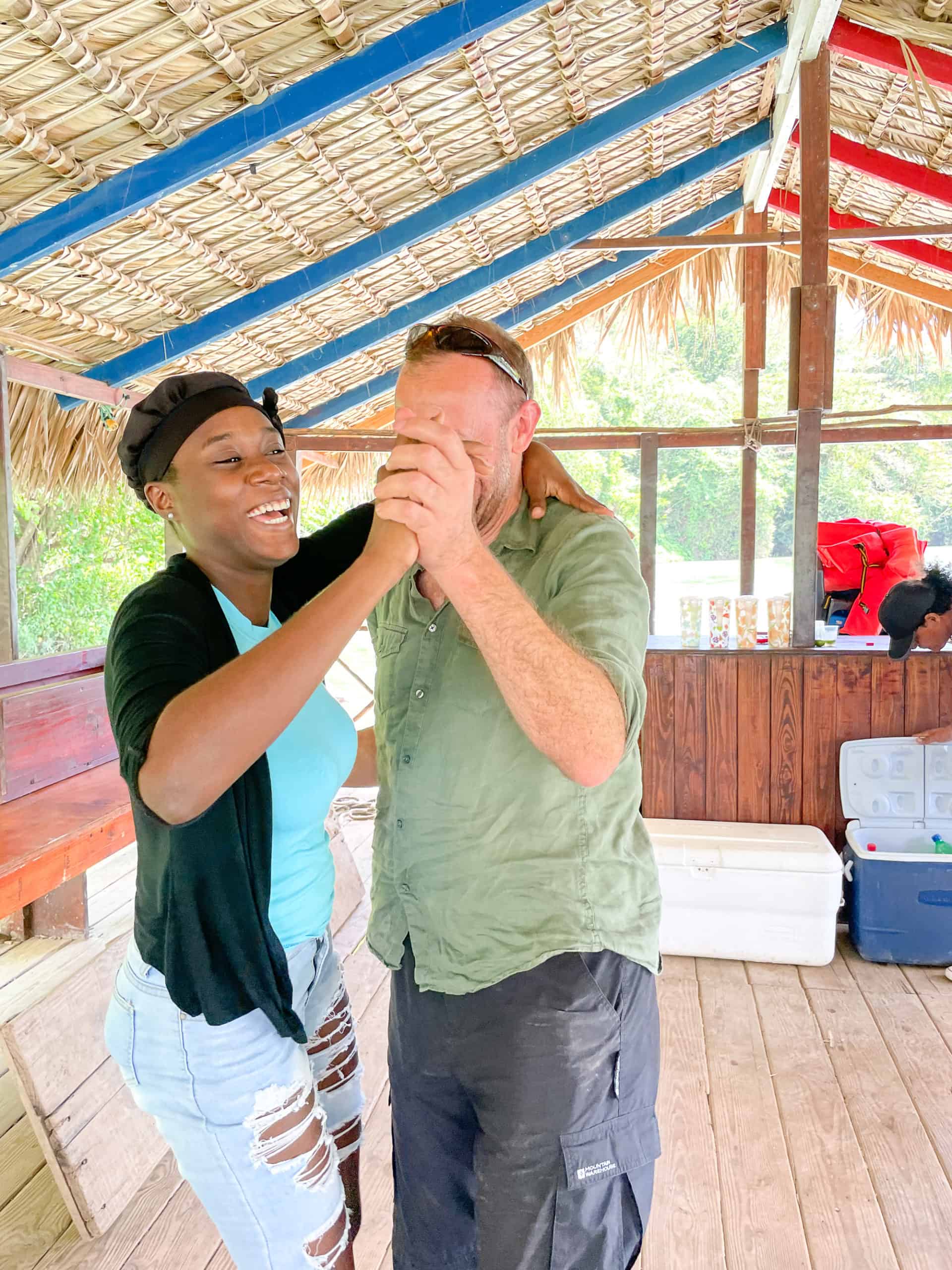 Caribbean - Dominican Republic - Merengue dancing on a jungle tour with Seavis