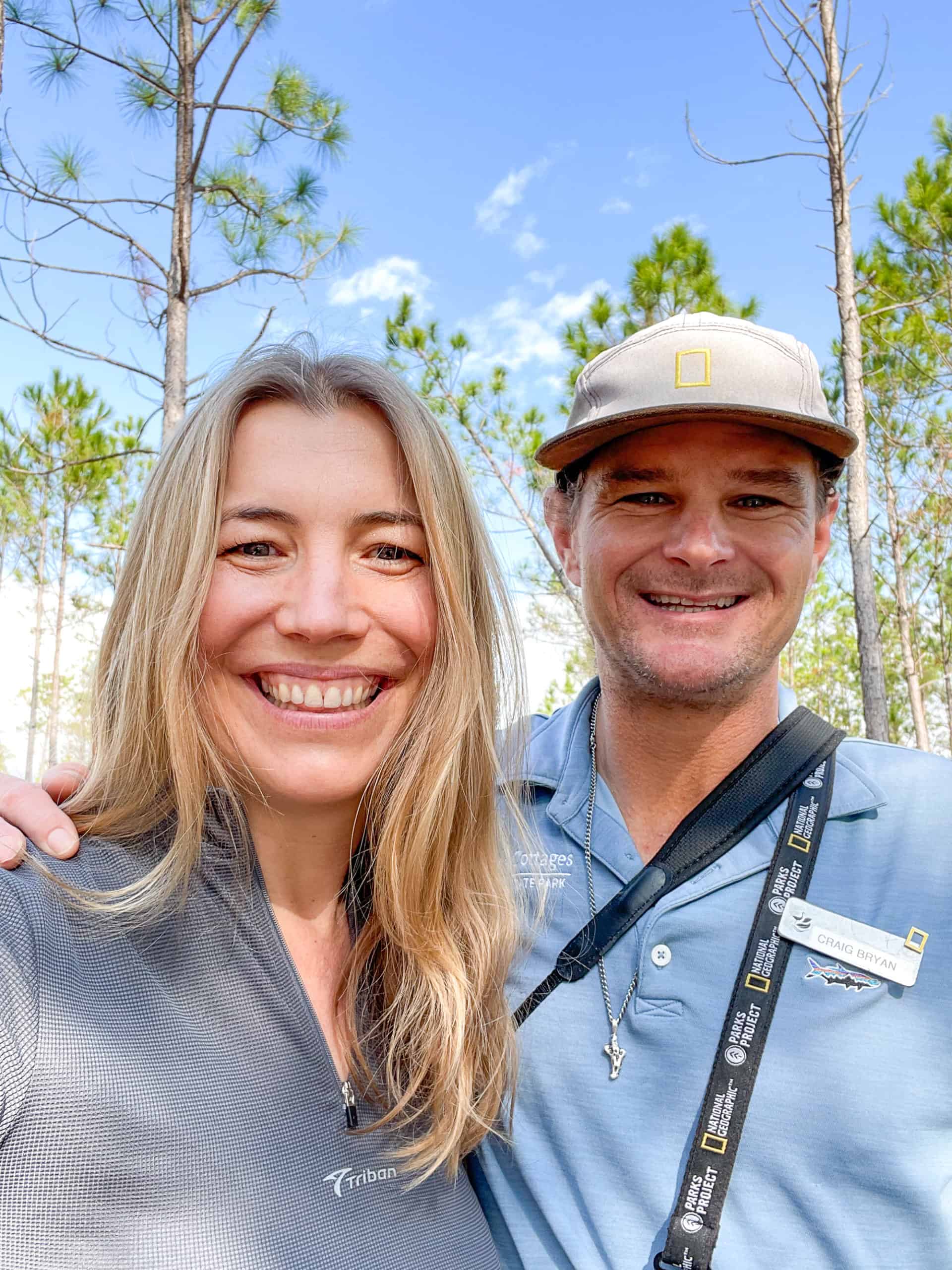 Sustainable Beach Tips - Take a nature trail - guide Craig Bryan and Abigail King