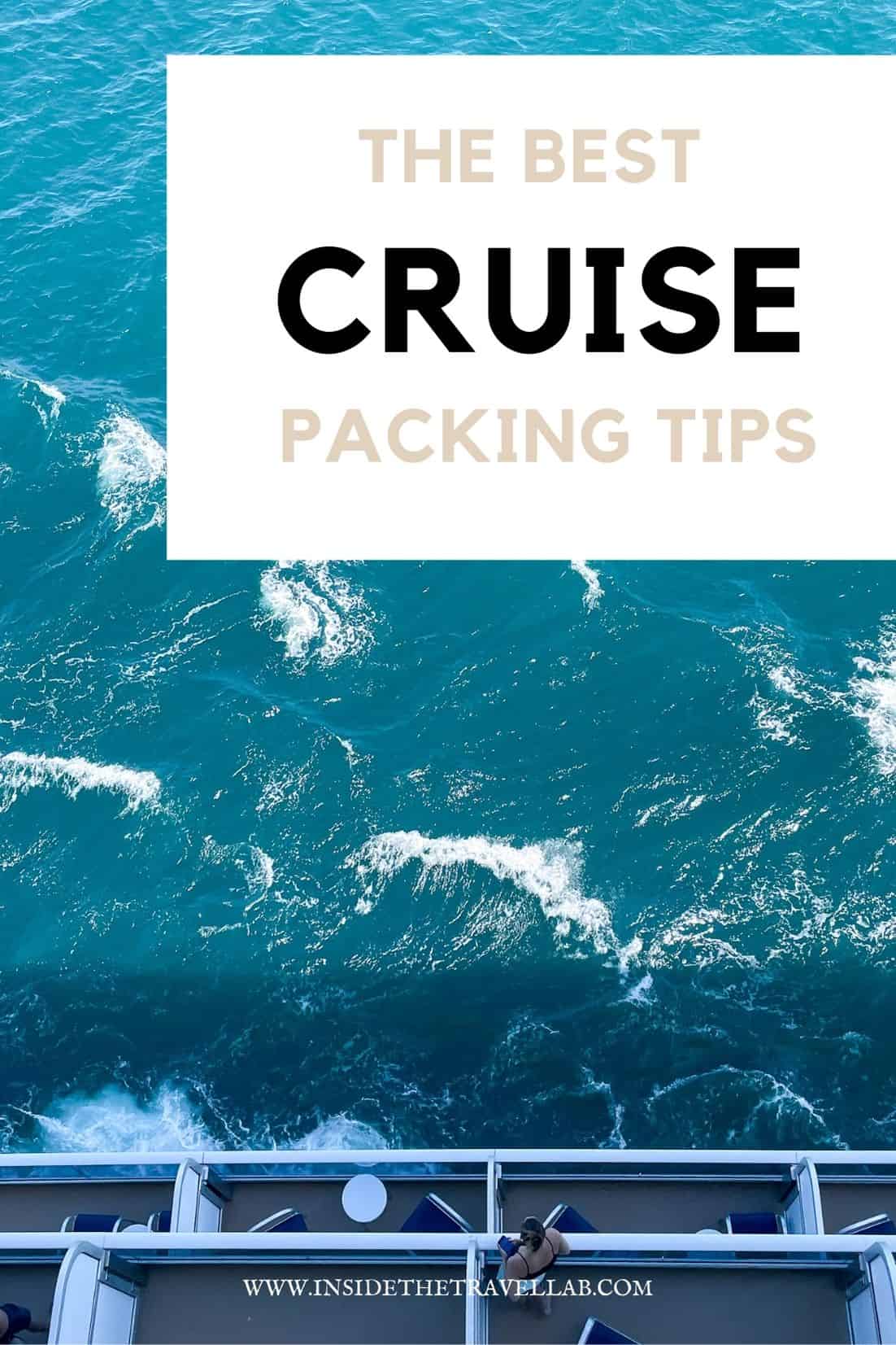 Best cruise packing tips
