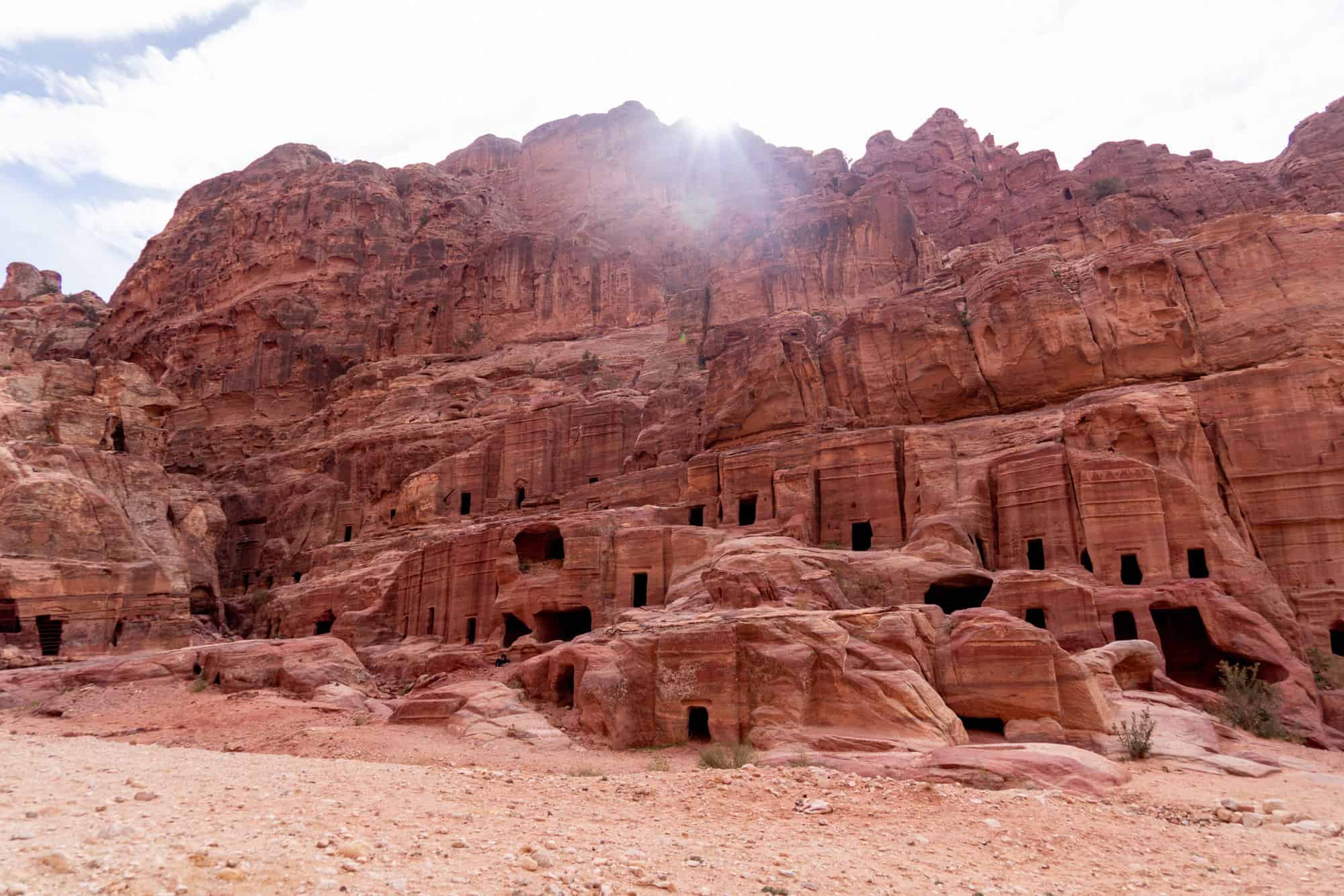 Jordan - Petra facts - hundreds of tombs
