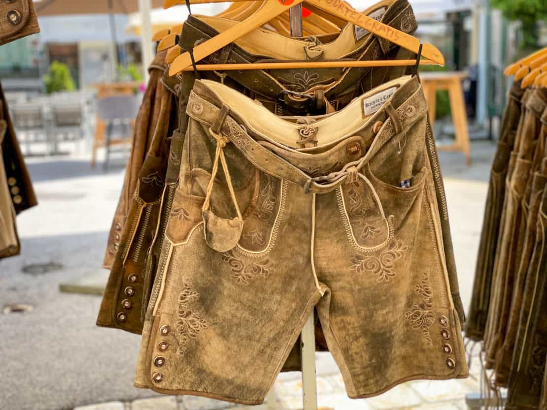 Austria - Tirol - traditional lederhosen