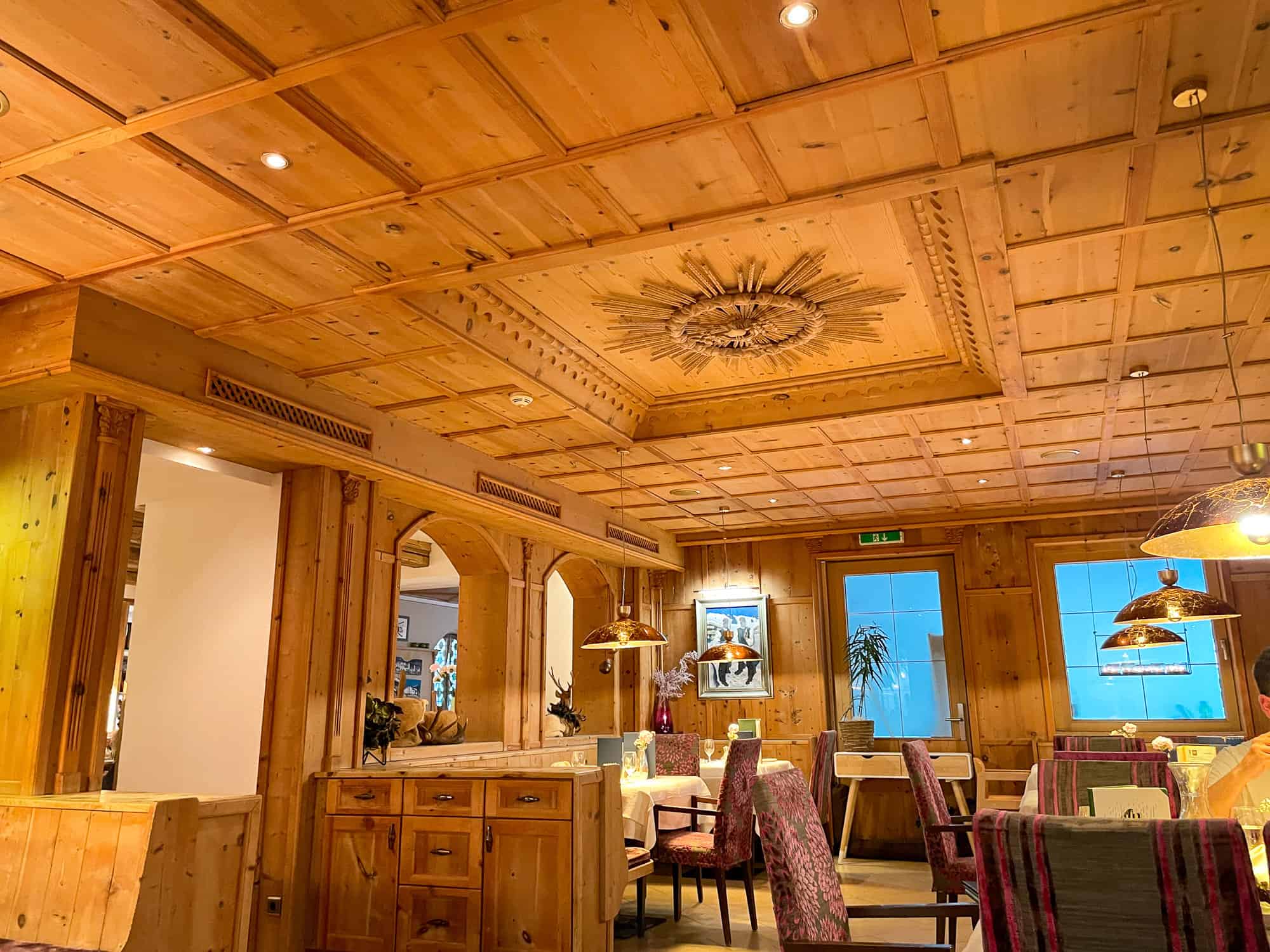 Austria - Zillertal - Dining room at the Seetal Alpin Resort