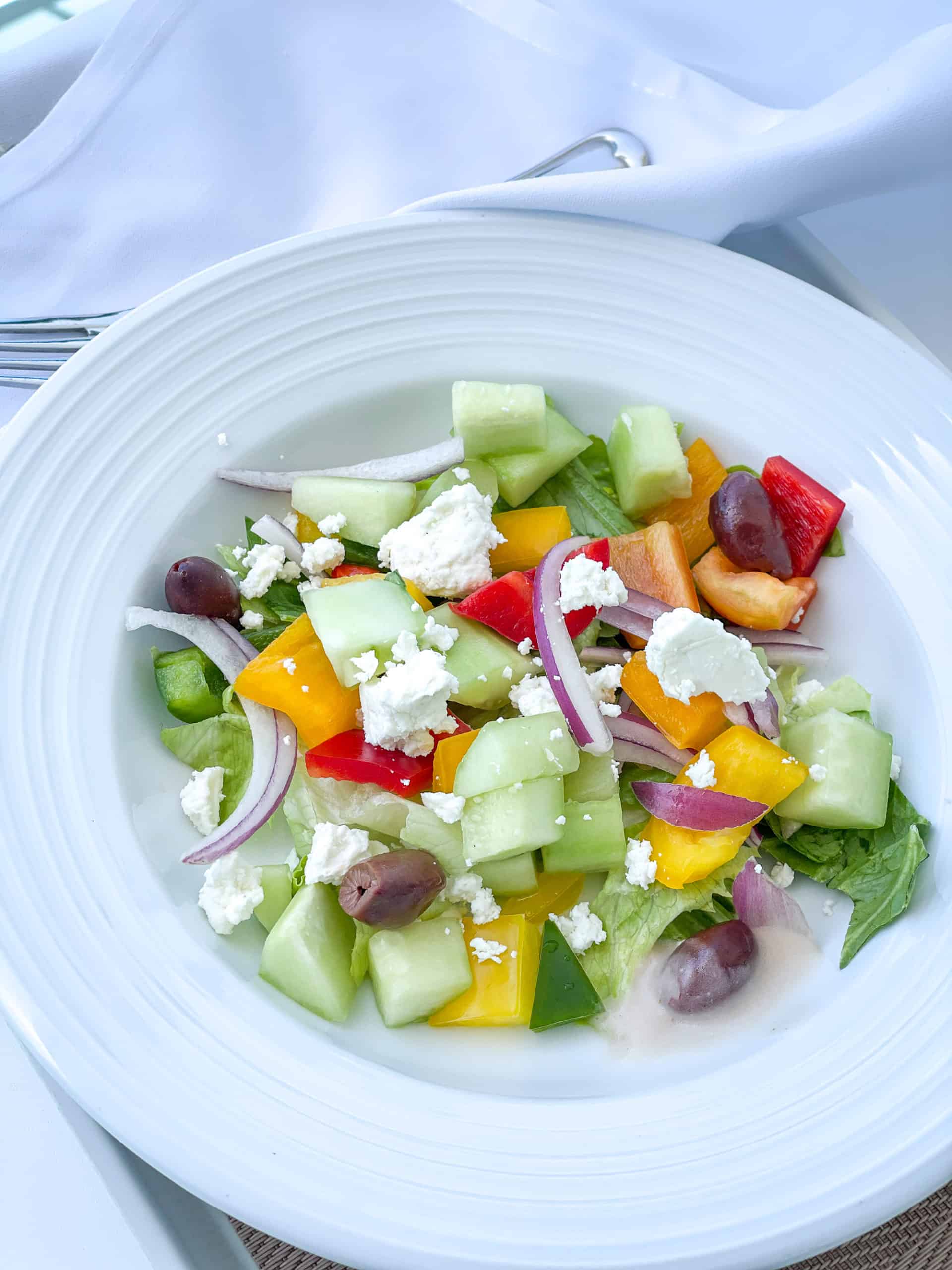 Discovery Princes Review - Greek Salad