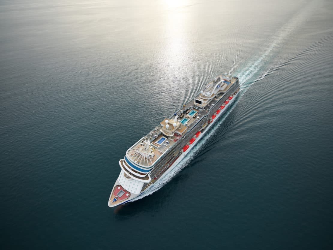 Discovery Princess At Sea