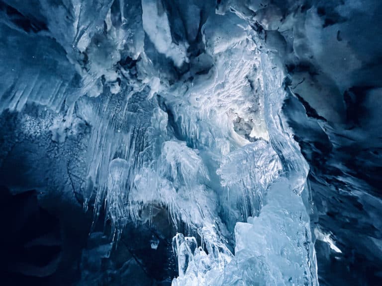 Hintertux Glacier Austria Ice Palace Ice formation