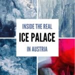 Inside the Real Nature Ice Palace on the Hintertux Glacier in Austria