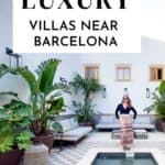 Best luxury villas near Barcelona with a private pool pin